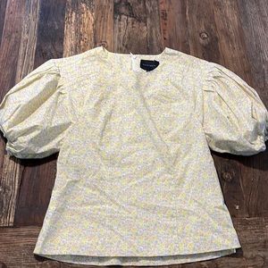 NWOT Brigitte Herskind Bell Blouse size 32